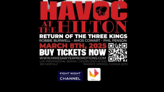 PPV BOXING MSP PROMOTIONS HAVOC AT THE HILTON 